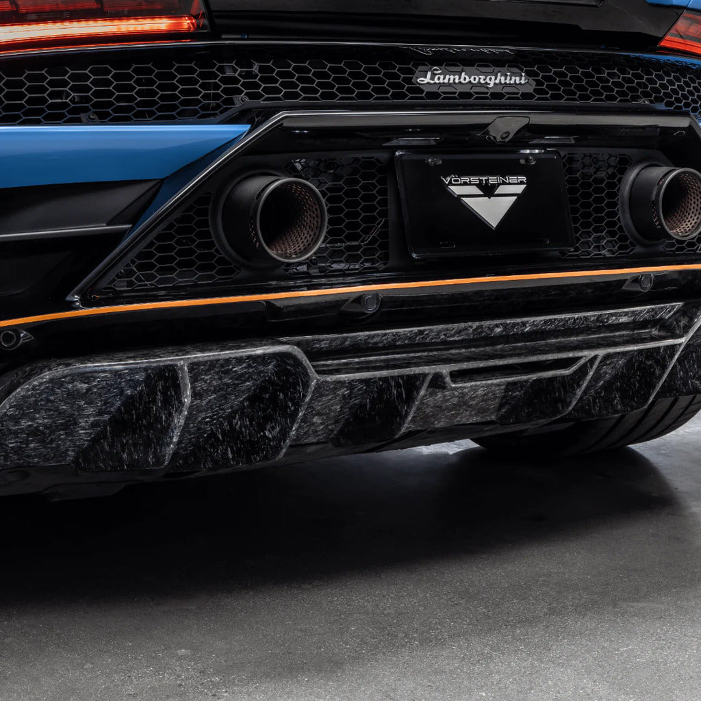 VORSTEINER 3055LOV Rear Diffuser MONZA (Carbon Matrix) for LAMBORGHINI Huracan EVO 2019- Photo-6 