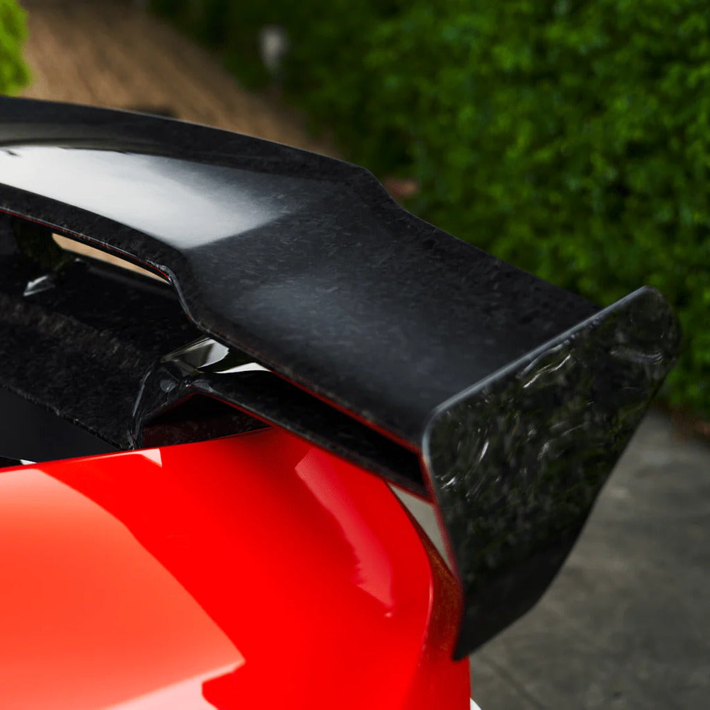 VORSTEINER 3075LOV Rear Wing with Integrated Decklid MONZA (Carbon Matrix) for LAMBORGHINI Huracan EVO 2019- Photo-3 