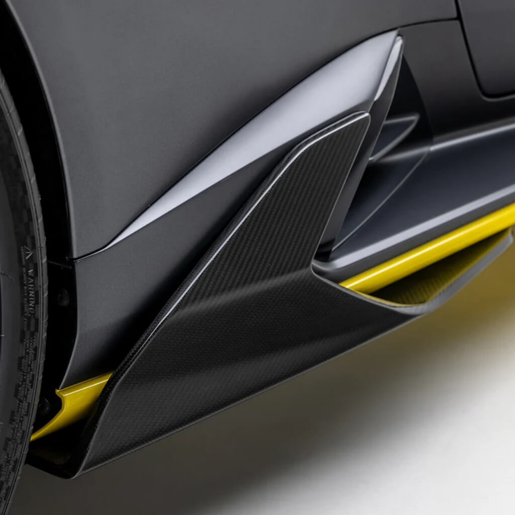 VORSTEINER 4030LOV Side Rocker (Gloss Carbon) for LAMBORGHINI Huracan STO 2021- Photo-1 