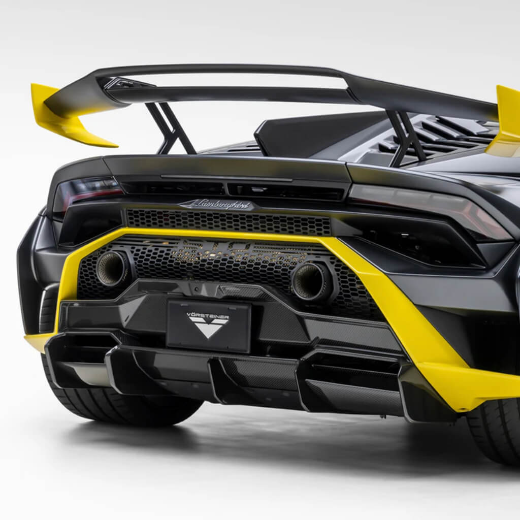 VORSTEINER 4050LOV Rear Diffuser VRS (Gloss Carbon) for LAMBORGHINI Huracan STO 2021- Photo-1 