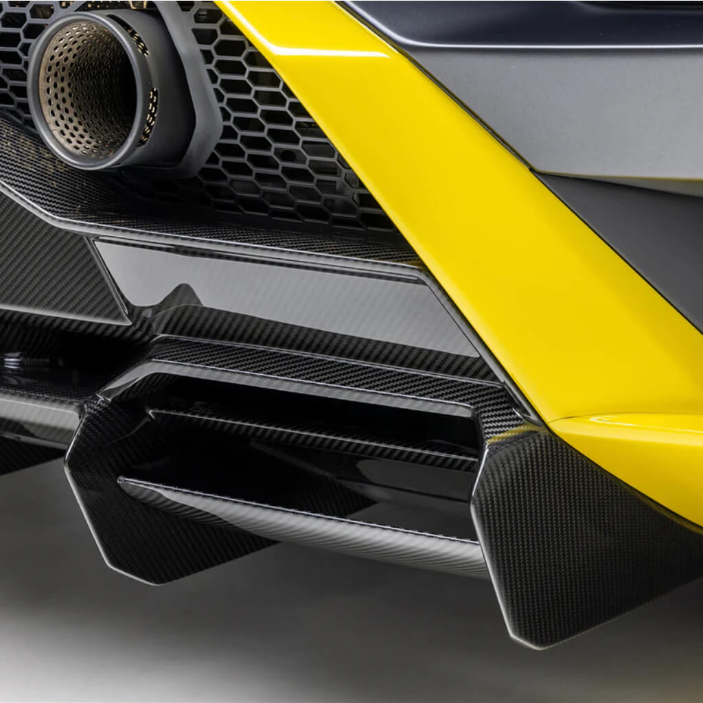 VORSTEINER 4050LOV Rear Diffuser VRS (Gloss Carbon) for LAMBORGHINI Huracan STO 2021- Photo-4 