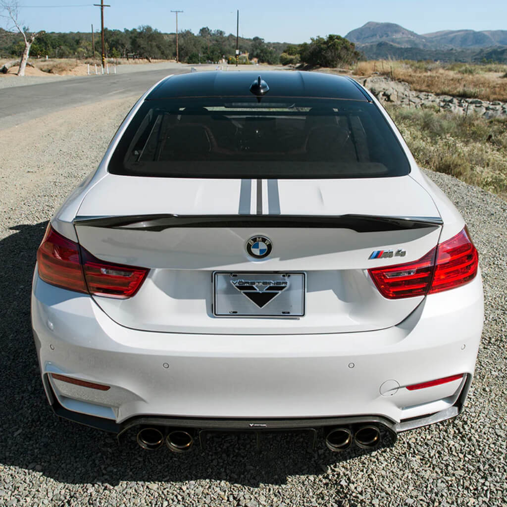 VORSTEINER 4102BMV Decklid Spoiler EVO (Gloss Carbon) for BMW M4 (F82) 2014-2018 Photo-4 