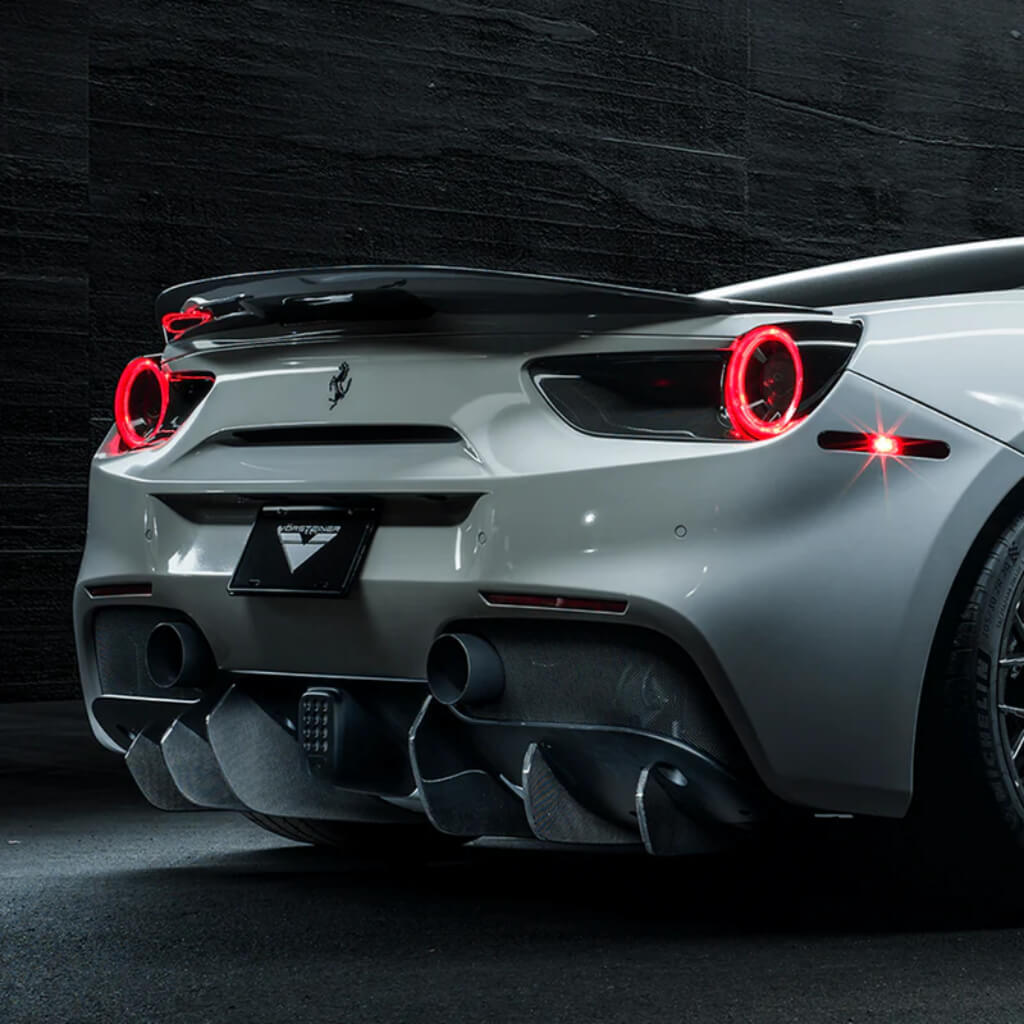 VORSTEINER 488VORSTEINERAEROKIT Aero Body Kit (Gloss Carbon) for FERRARI Diavolo 488 Photo-26 