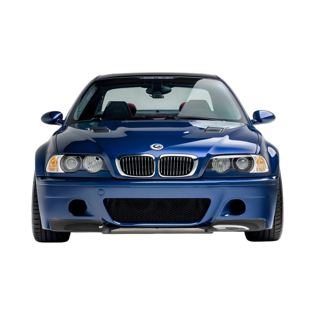 VORSTEINER BMV5610 Front Bumper with 2 Piece Splitter V20 (Carbon) for BMW M3 (E46) 2000-2006 Photo-2 