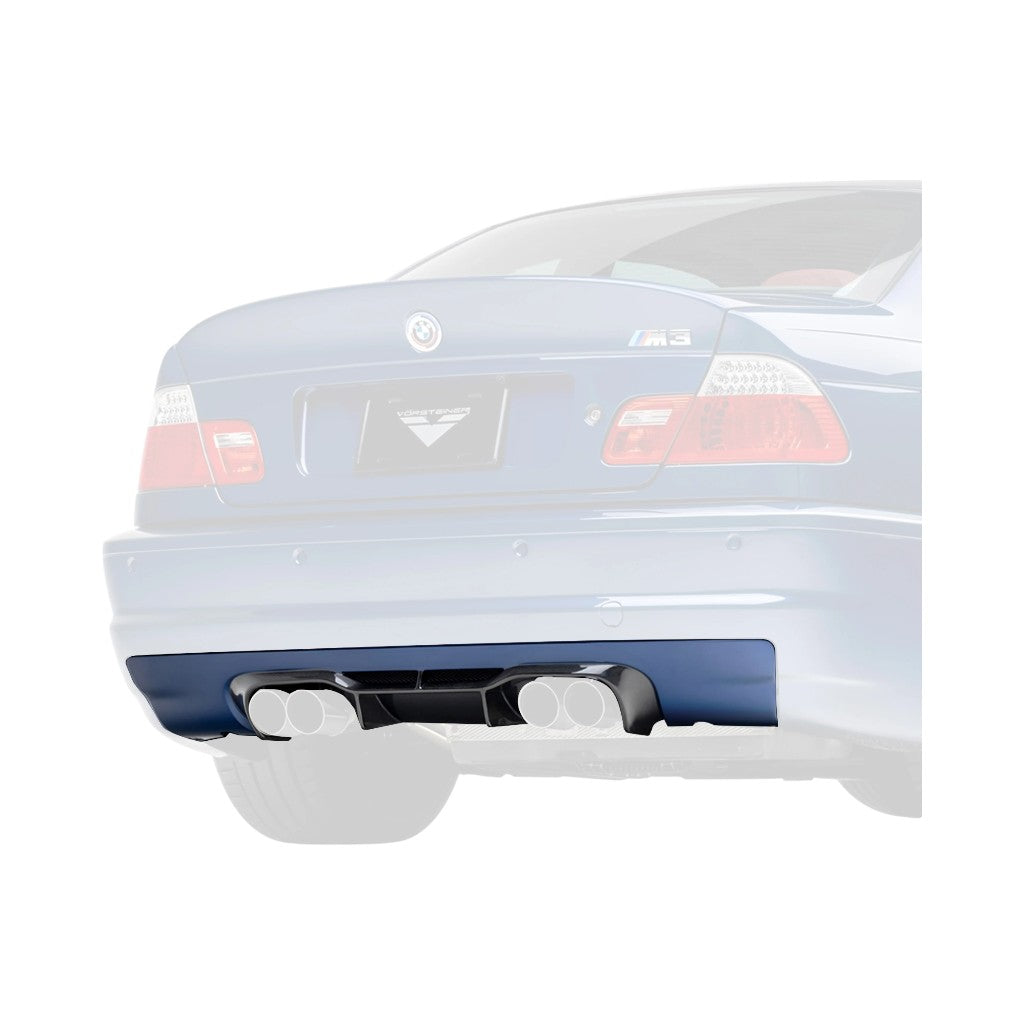 VORSTEINER BMV5650 Rear Diffuser V20 (Carbon) for BMW M3 (E46) 2000-2006 Photo-0 