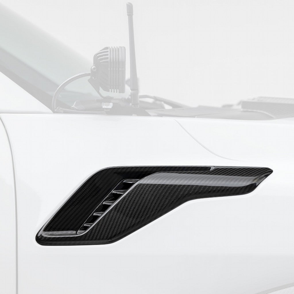 VORSTEINER FRT1016 Fender Side Vents (Satin Carbon) for FORD F-150 Raptor R 2023- Photo-0 
