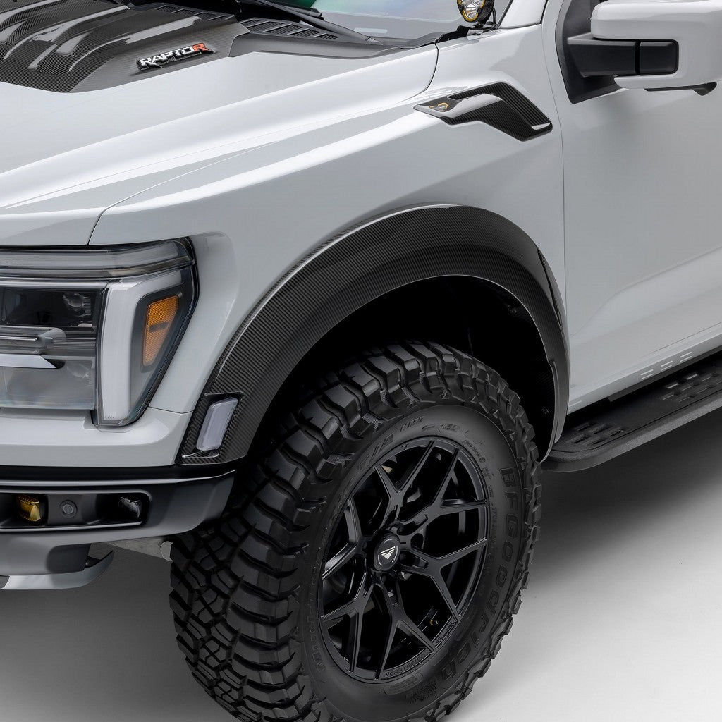 VORSTEINER FRT1091 Fender Flares (Satin Carbon) for FORD F-150 Raptor R 2023- Photo-11 