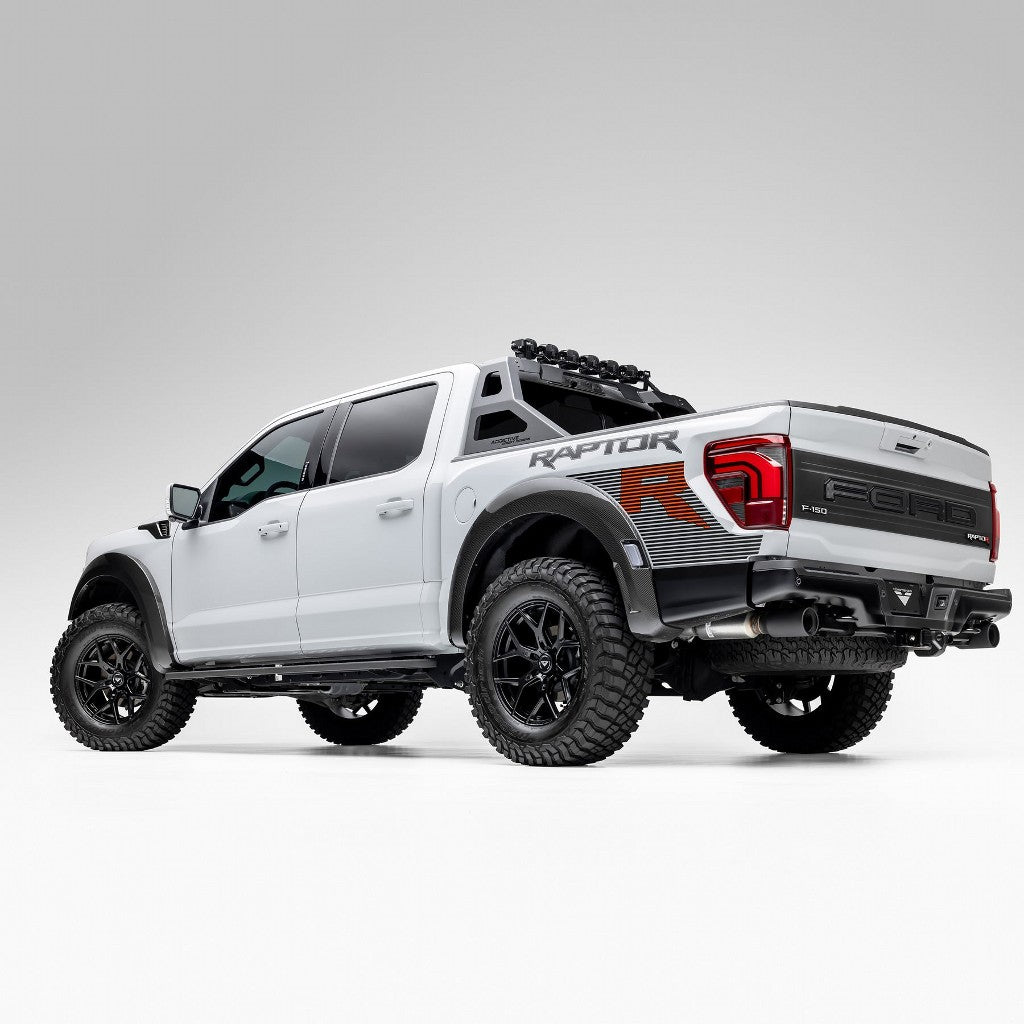 VORSTEINER FRT1090 Fender Flares (Gloss Carbon) for FORD F-150 Raptor R 2023- Photo-13 