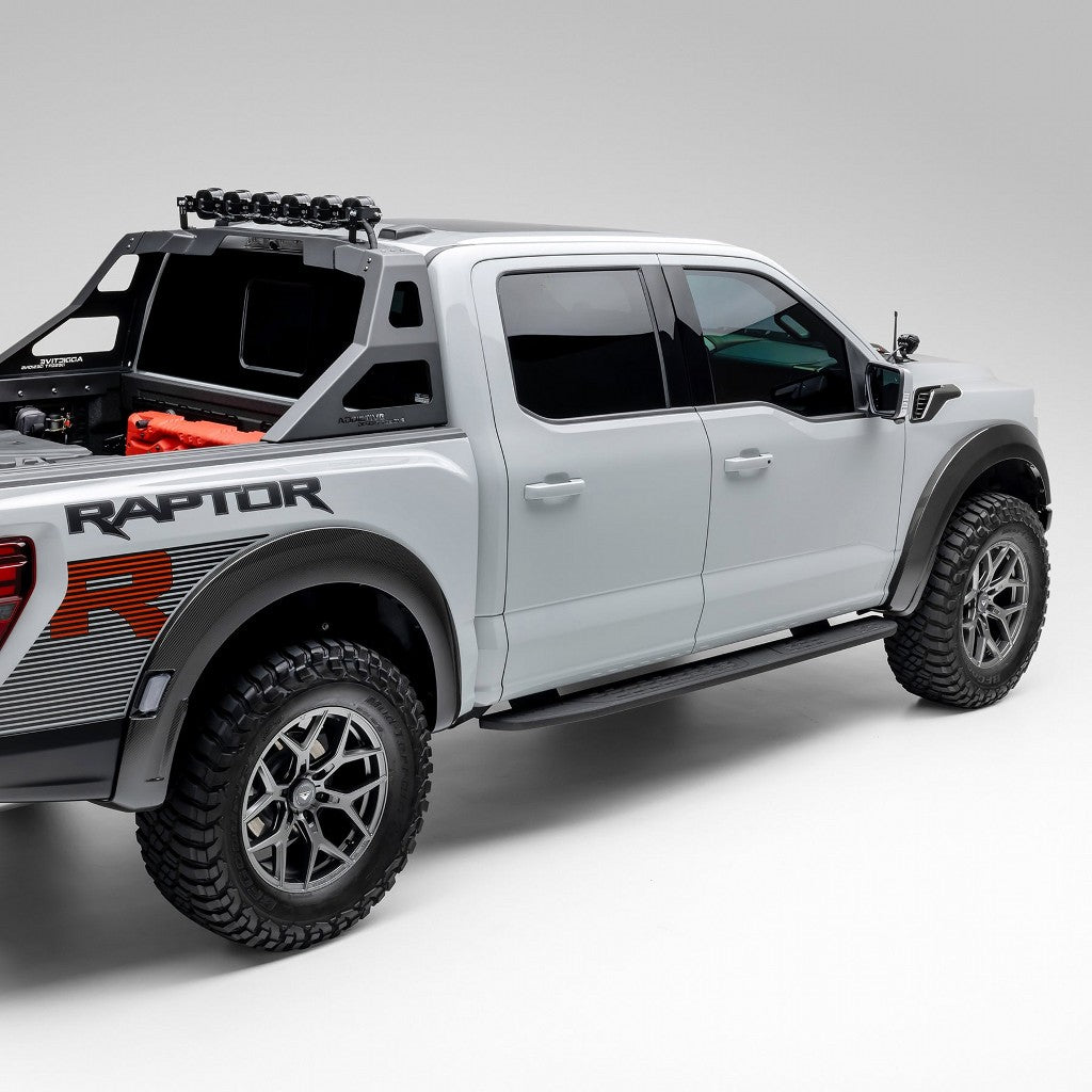 VORSTEINER FRT1091 Fender Flares (Satin Carbon) for FORD F-150 Raptor R 2023- Photo-1 