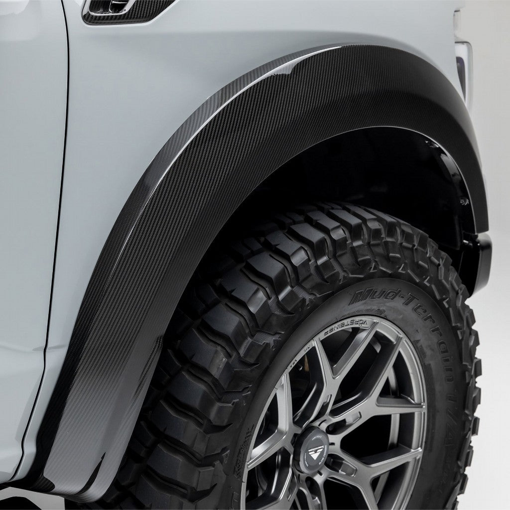 VORSTEINER FRT1090 Fender Flares (Gloss Carbon) for FORD F-150 Raptor R 2023- Photo-5 