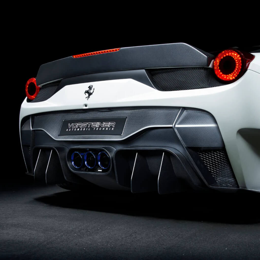 VORSTEINER FRV1160 Decklid Spoiler VX AERO (Gloss Carbon) for FERRARI 458 Italia 2009-2015 Photo-1 