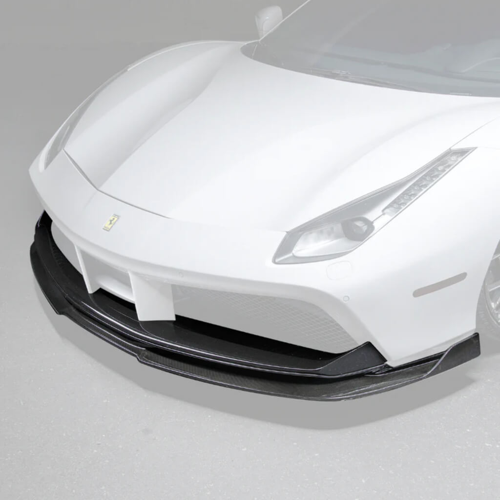 VORSTEINER FRV2020 Front Spoiler DIAVOLO (Gloss Carbon) for FERRARI 488 Photo-0 