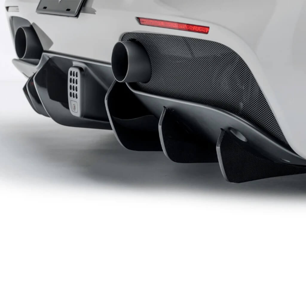 VORSTEINER FRV2055 Rear Diffuser Fins DIAVOLO (Gloss Carbon / set of 6) for FERRARI 488 Photo-6 