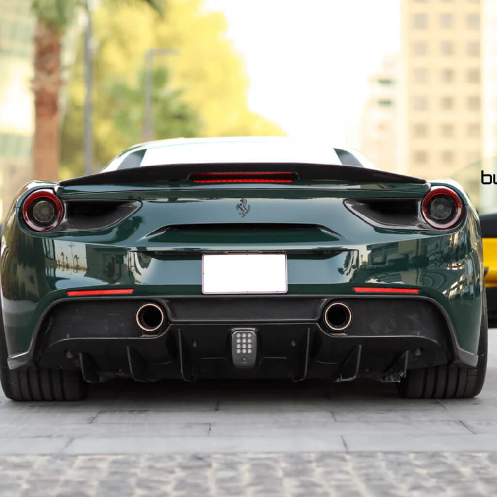 VORSTEINER FRV2060 Decklid Spoiler DIAVOLO (Gloss Carbon) for FERRARI 488 Photo-7 