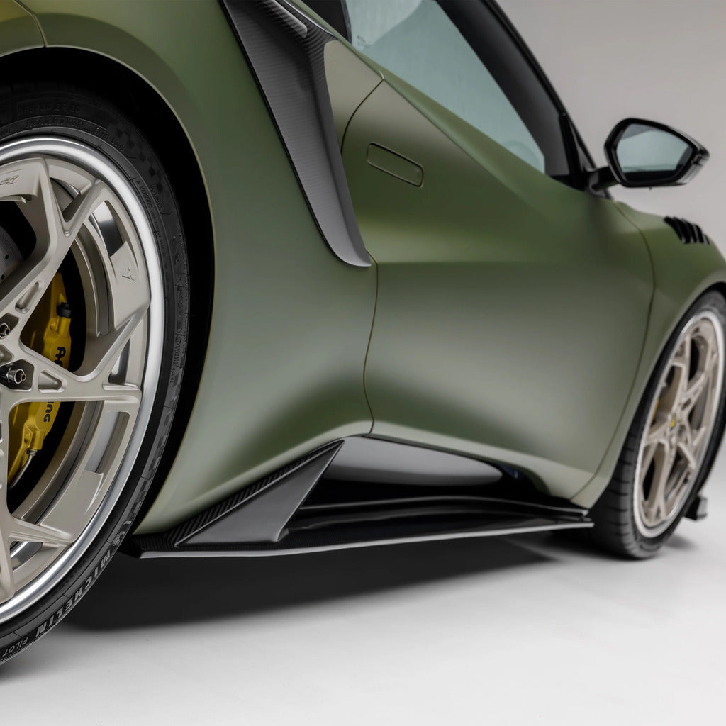 VORSTEINER LOE1031 Side Skirts LR-52 (Satin Carbon) for LOTUS Emira 2024- Photo-1 