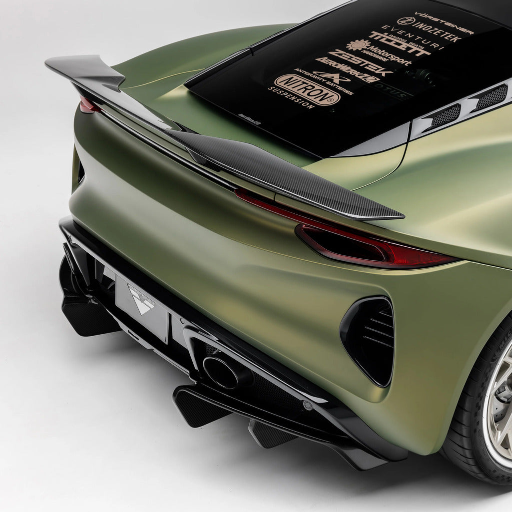 VORSTEINER LOE1051 Rear Diffuser LR-52 (Satin Carbon) for LOTUS Emira 2024- Photo-4 