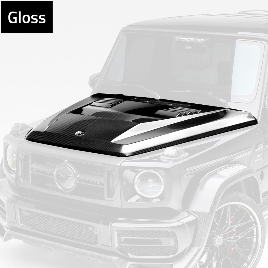 VORSTEINER MEV2080 Bonnet VRS (Gloss Carbon) for MERCEDES-BENZ G63 AMG / G550 Photo-0 