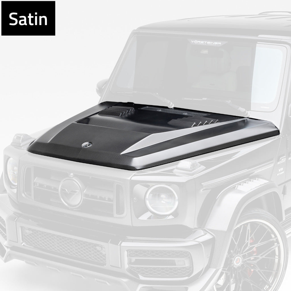 VORSTEINER MEV2081 Bonnet VRS (Satin Carbon) for MERCEDES-BENZ G63 AMG / G550 Photo-0 