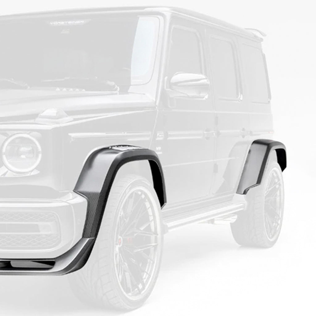 VORSTEINER MEV2091 Fenders 4 pc Wide Body VRS (Satin Carbon) for MERCEDES-BENZ G63 AMG Photo-0 