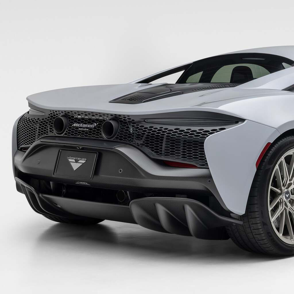 VORSTEINER MVS3040 Rear Bumper VRS (Gloss Carbon) for MCLAREN Artura 2023- Photo-1 