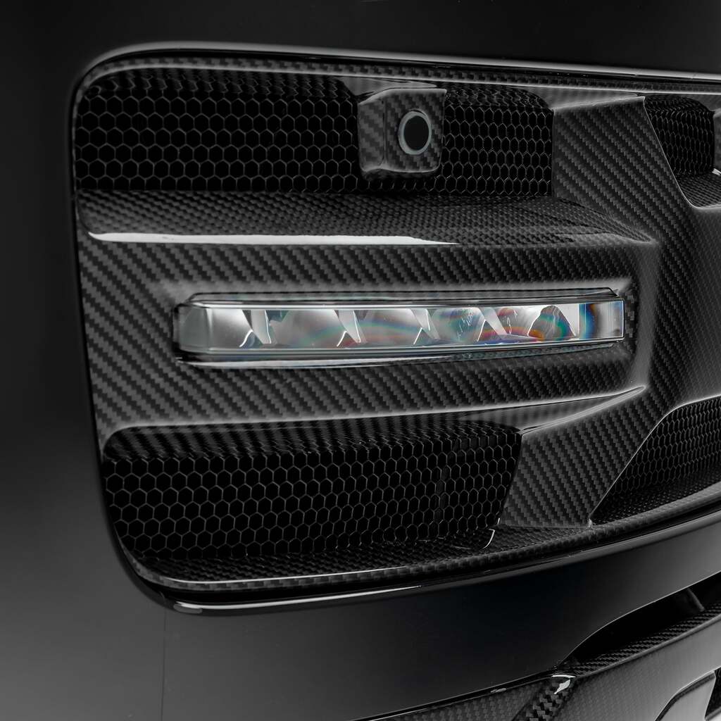 VORSTEINER ROV1025 Front Middle Grill KENSINGTON (Gloss Carbon) for LAND ROVER Range Rover (L460) 2024- Photo-4 