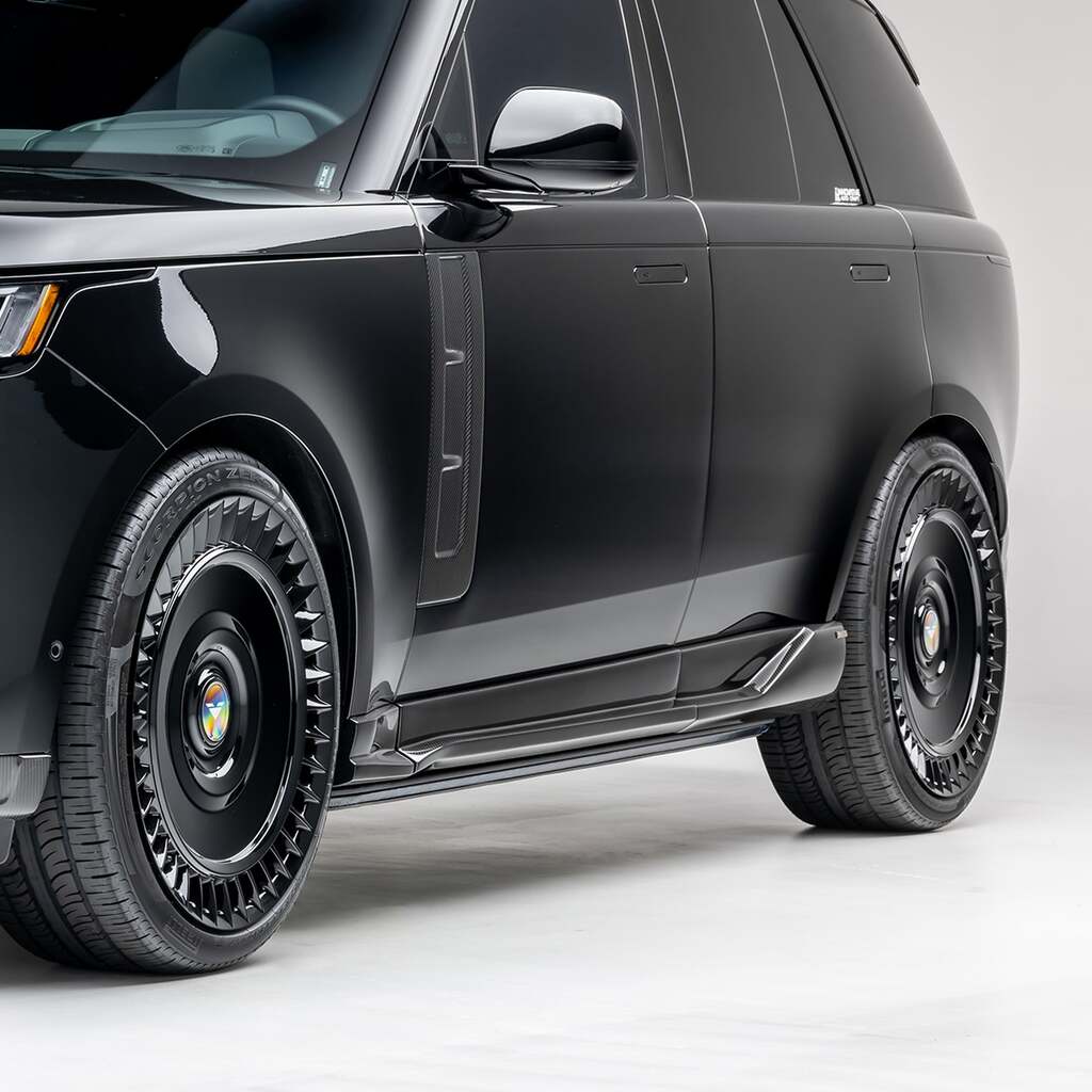 VORSTEINER ROV1030 Side Skirts KENSINGTON (Gloss Carbon) for LAND ROVER Range Rover (L460) 2024- Photo-4 