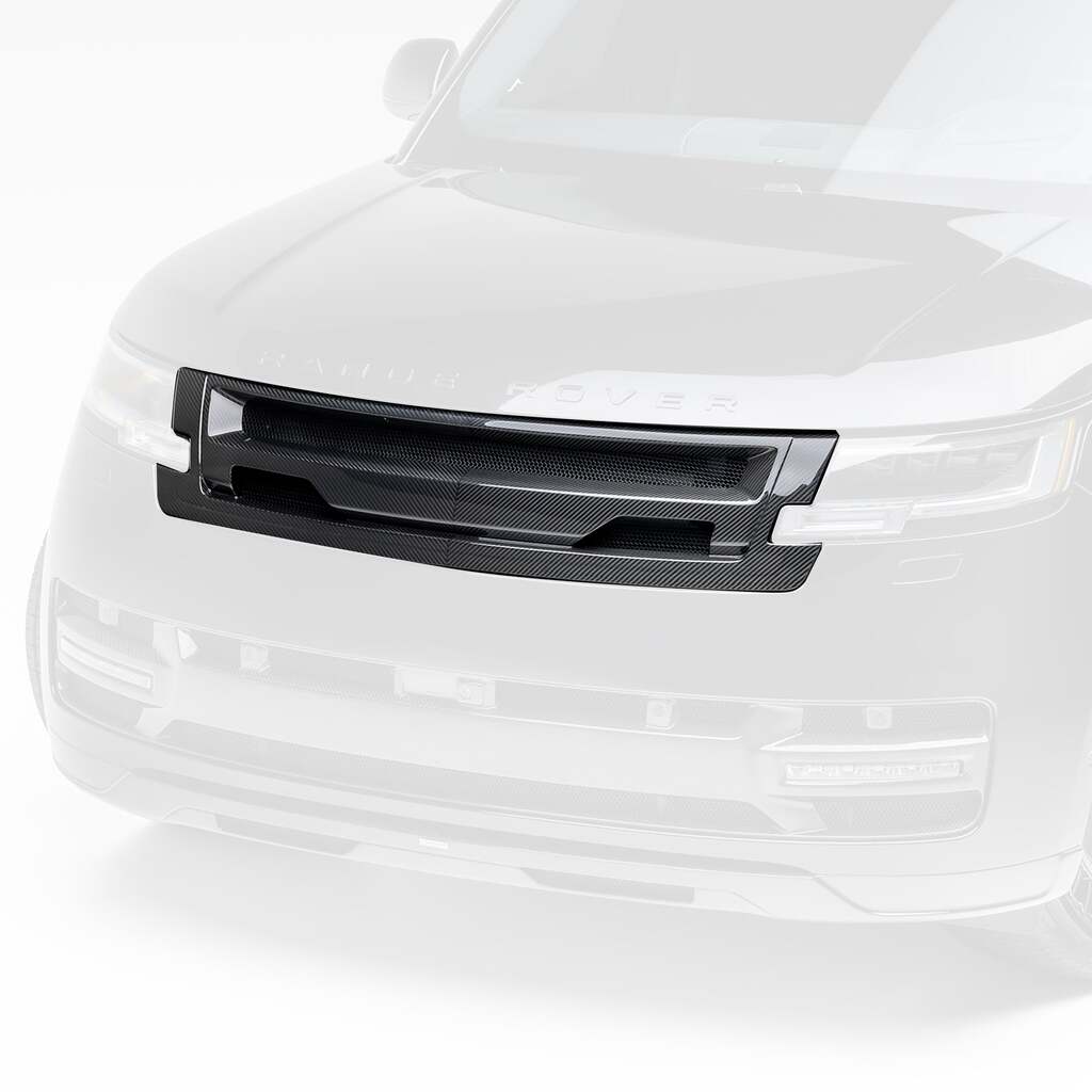 VORSTEINER ROV1035 Front Upper Grill KENSINGTON (Gloss Carbon) for LAND ROVER Range Rover (L460) 2024- Photo-0 