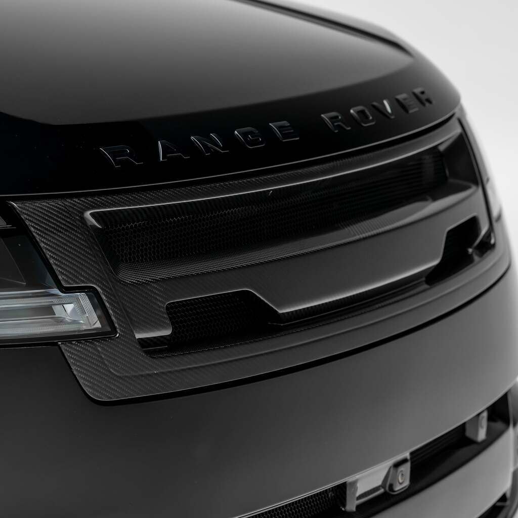 VORSTEINER ROV1035 Front Upper Grill KENSINGTON (Gloss Carbon) for LAND ROVER Range Rover (L460) 2024- Photo-5 