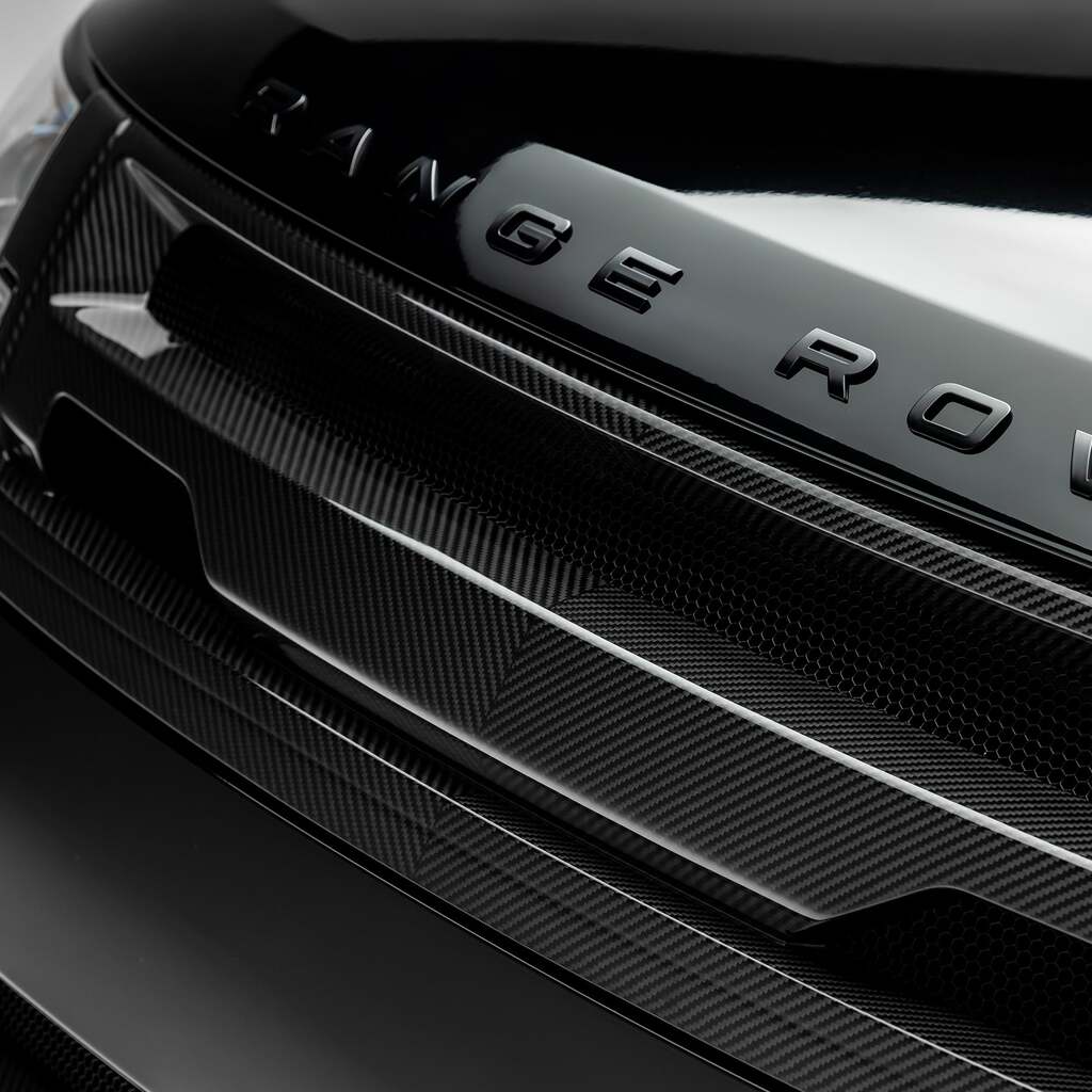 VORSTEINER ROV1035 Front Upper Grill KENSINGTON (Gloss Carbon) for LAND ROVER Range Rover (L460) 2024- Photo-7 