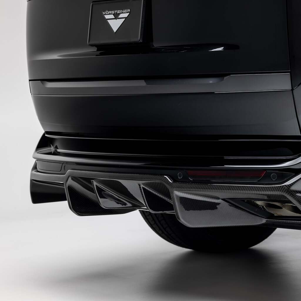 VORSTEINER ROV1050 Rear Diffuser KENSINGTON (Gloss Carbon) for LAND ROVER Range Rover (L460) 2024- Photo-4 
