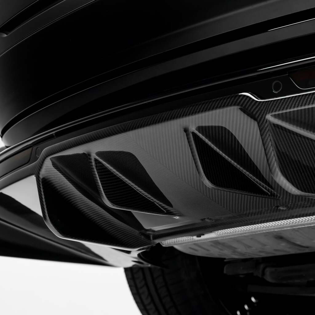 VORSTEINER ROV1051 Rear Diffuser KENSINGTON (Satin Carbon) for LAND ROVER Range Rover (L460) 2024- Photo-7 