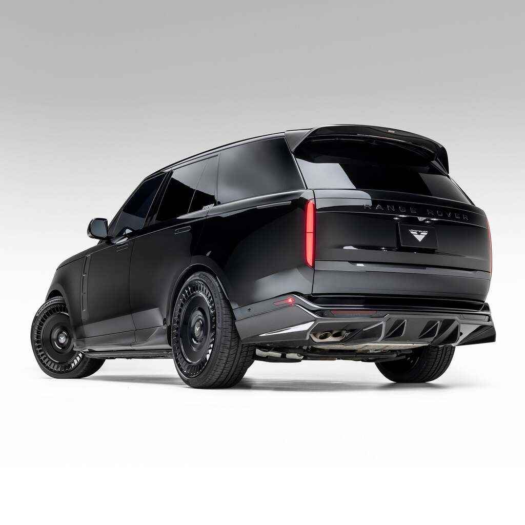 VORSTEINER ROV1051 Rear Diffuser KENSINGTON (Satin Carbon) for LAND ROVER Range Rover (L460) 2024- Photo-3 