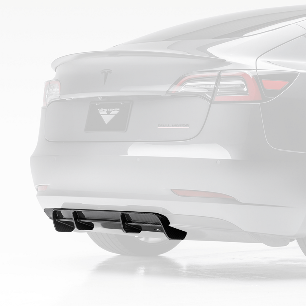 VORSTEINER TESLA3VORSTEINERAEROKIT Aero Body Kit (Gloss Carbon) for TESLA Model 3 2017- Photo-4 