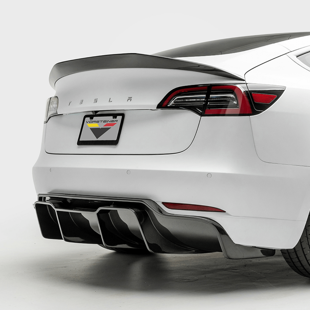 VORSTEINER TESLA3VORSTEINERAEROKIT Aero Body Kit (Gloss Carbon) for TESLA Model 3 2017- Photo-7 
