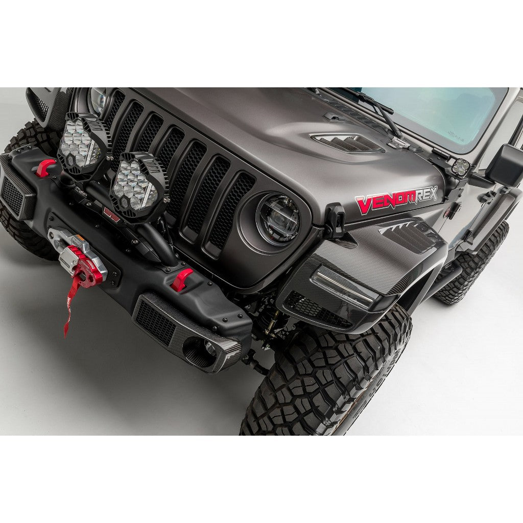 VORSTEINER VRJ1020 Hood Vents for JEEP Wrangle (JL) 2017- Photo-1 