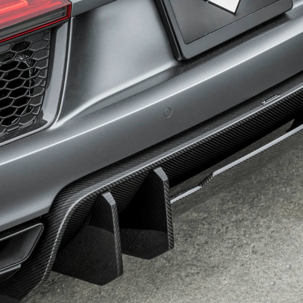 VORSTEINER VUD2150 Rear Diffuser VRS (Gloss Carbon) for AUDI R8 2017-2019 Photo-2 