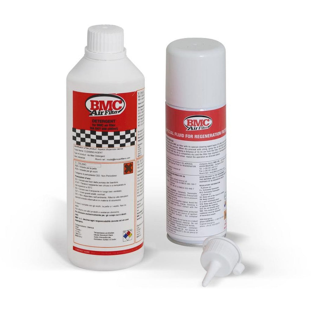 BMC WA200-500 Washing Kit for Air Filter (Detergent 500ml and Spray 200ml) Photo-0 