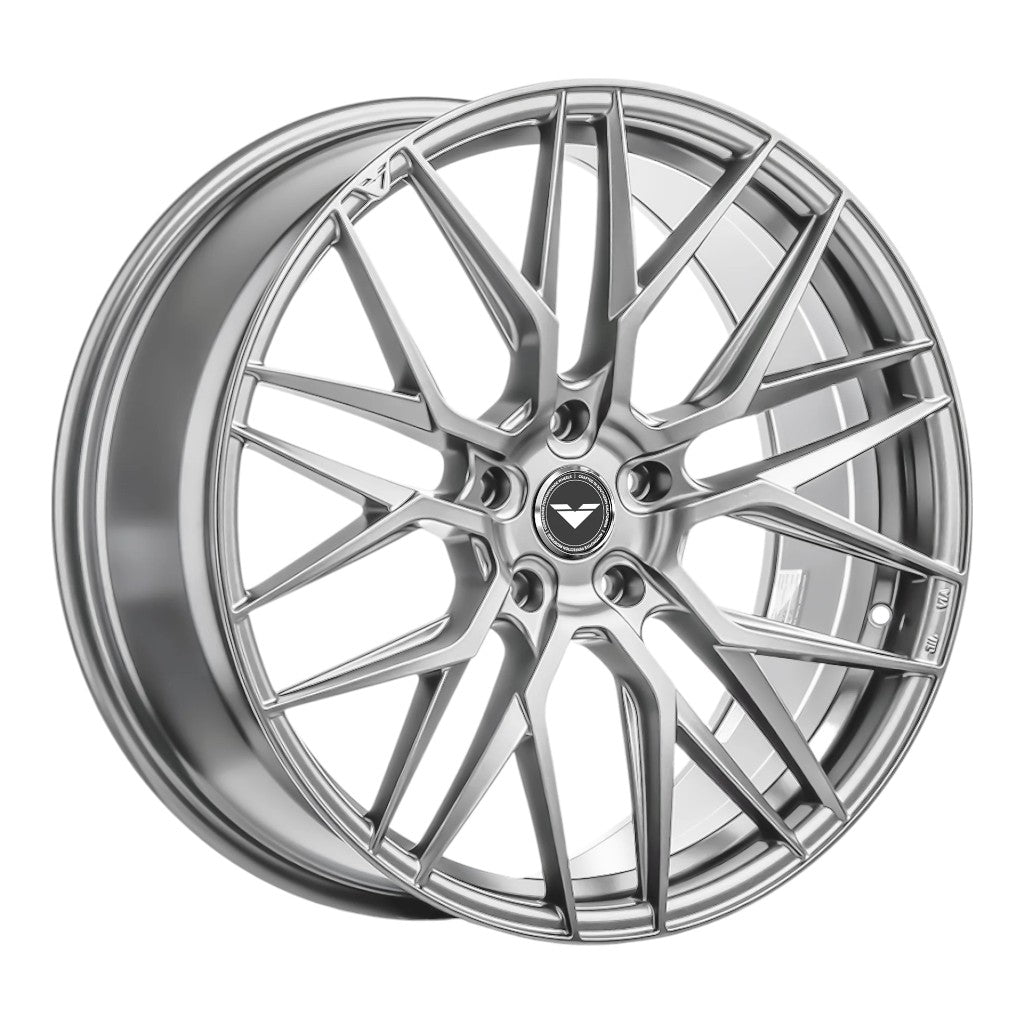 VORSTEINER 107.22105.5120.35C.74.TM Wheel V-FF 107 (22X10.5) Titanium Machined for LAND ROVER Range Rover 2012 - 2023 Photo-0 