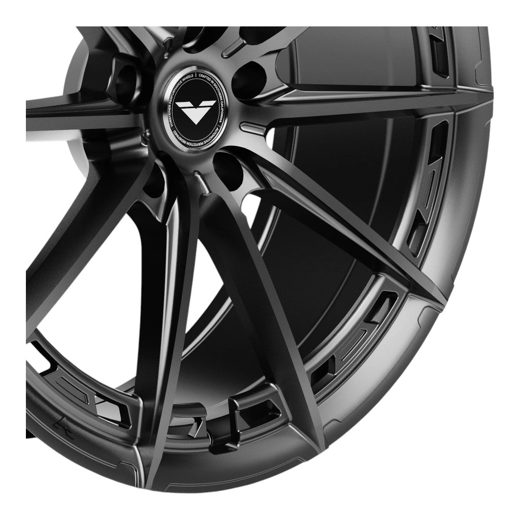 VORSTEINER VFX001.21105.5114.40C.64.CG Rear Wheel VFX-001 (21X10.5) Carbon Graphite for Model Y 2020-2024 Photo-5 