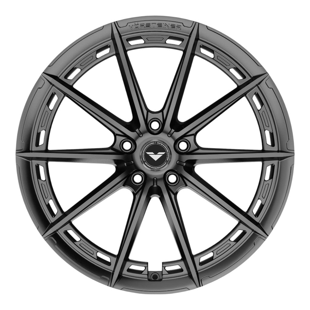 VORSTEINER VFX001.21105.5114.40C.64.CG Rear Wheel VFX-001 (21X10.5) Carbon Graphite for Model Y 2020-2024 Photo-1 