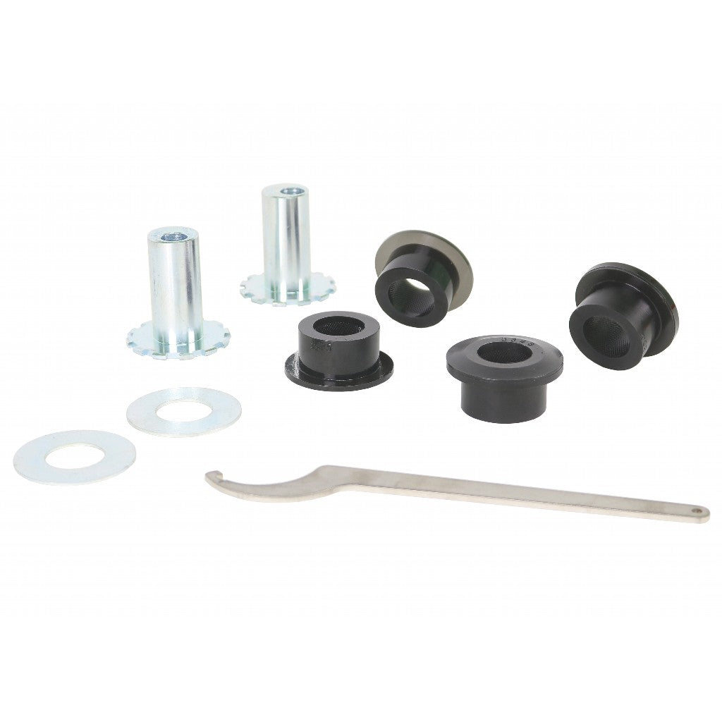 WHITELINE KCA538 Inner Front Bushing Kit Double Offset (Front Axle) for AUDI TT 2006-2014 Photo-0 