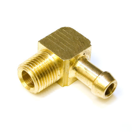 ATP TURBO ATP-FTG-040 Fitting, Pressure Port, 90 degree, 1 / 8" NPT to 7 / 32" Barb Fitting Photo-0 