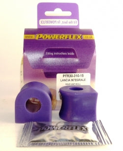 POWERFLEX PFR30-310-15 x2 Rear Anti Roll Bar Bushing, 15mm LANCIA Integrale 16V Photo-0 