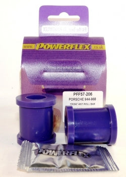 POWERFLEX PFF57-206 x2 Front Anti Roll Bar Eye Bolt Bushing*PORSCHE 968, 944 (1985 - 1994) Photo-0 