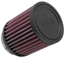 K&N RB-0700 UNIVERSAL Clamp-On Air Filter 2-1/2" 5 DEG FLG, 3-1/2"OD, 4"H Photo-0 