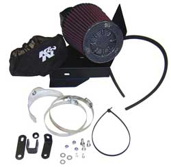 K&N 57I-2502 Performance Air Intake System FORD FOCUS RS L4-2.0L F/I, 2002-2004 Photo-0 