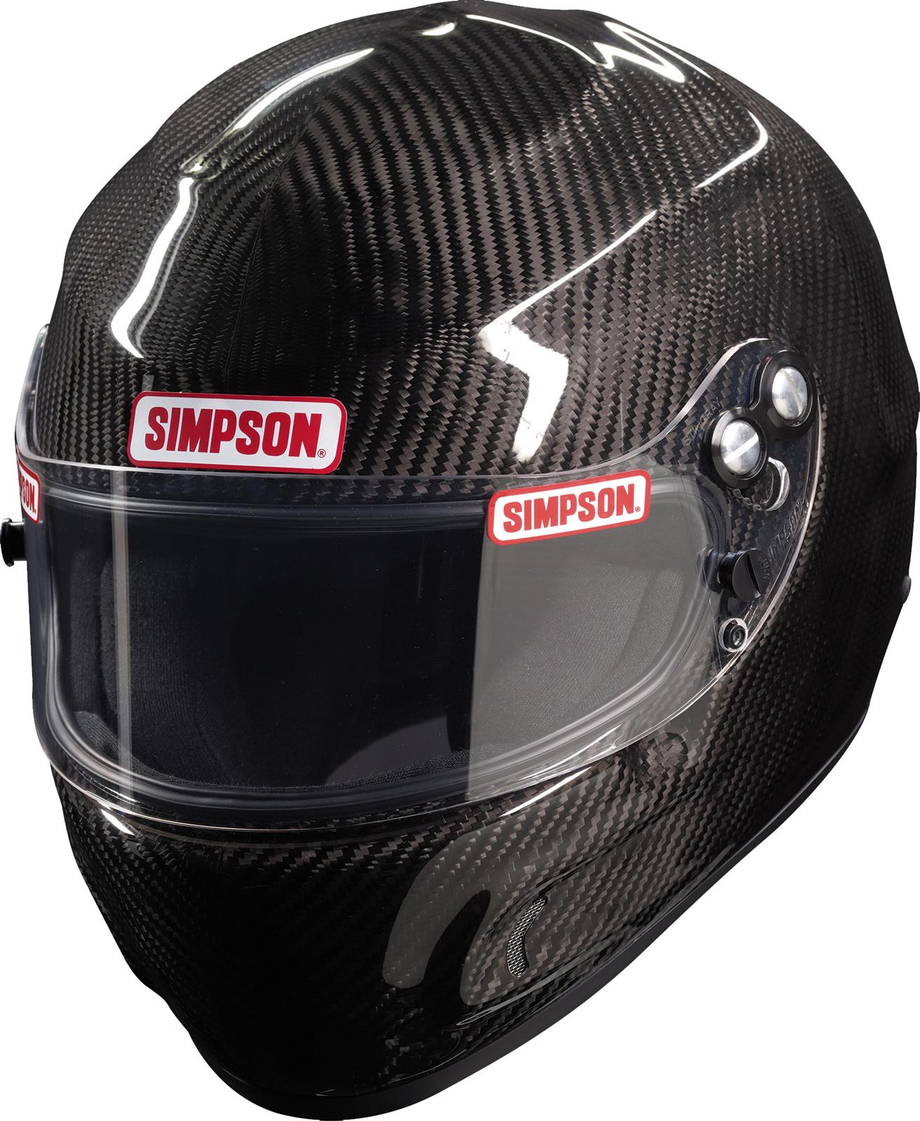 SIMPSON 683004CF Helmet (FIA) CARBON DEVIL RAY, Carbon, size 61-62 (XL) Photo-1 