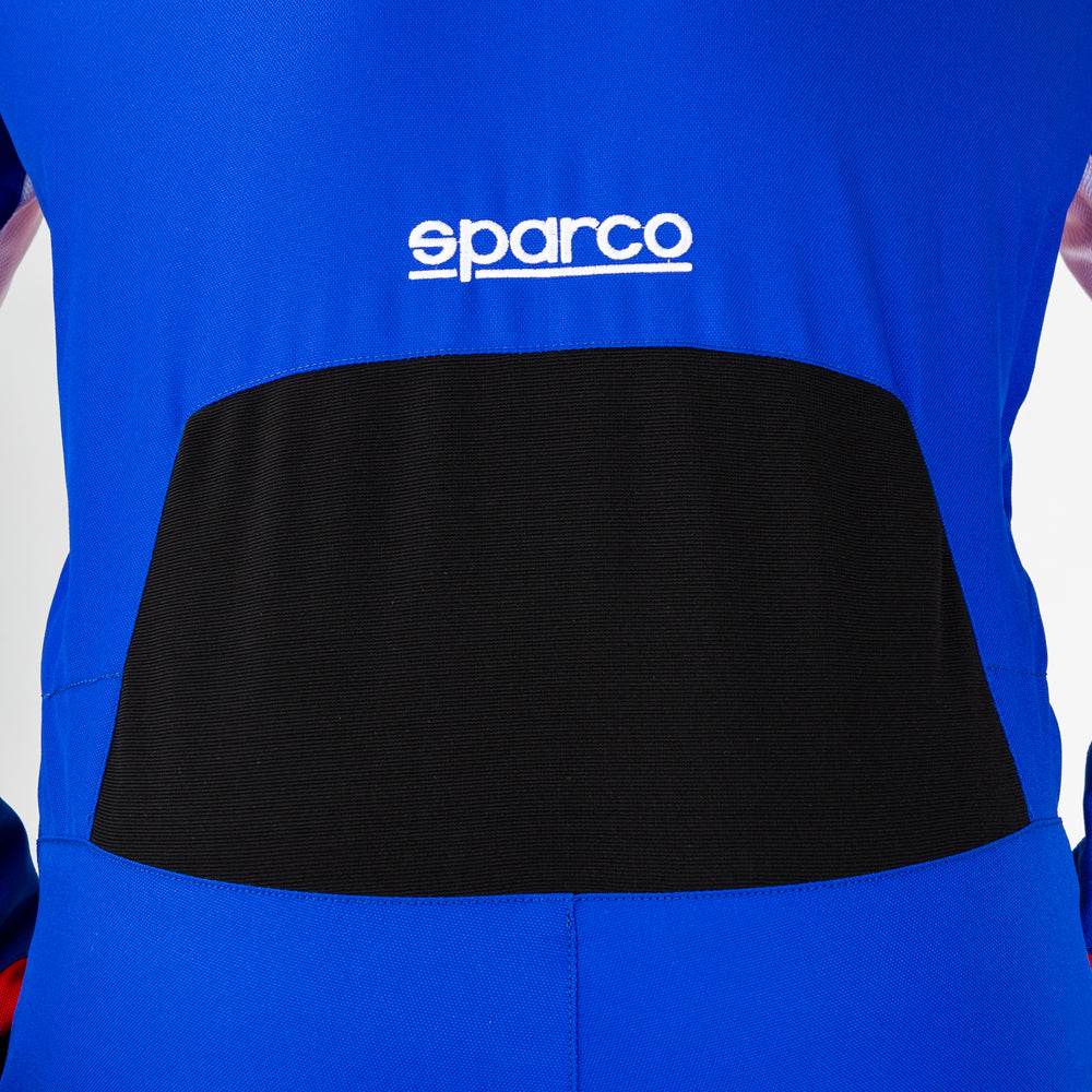 SPARCO 002342NRAZ130 THUNDER YOUTH Kart suit, CIK, black/blue, size 130 Photo-2 