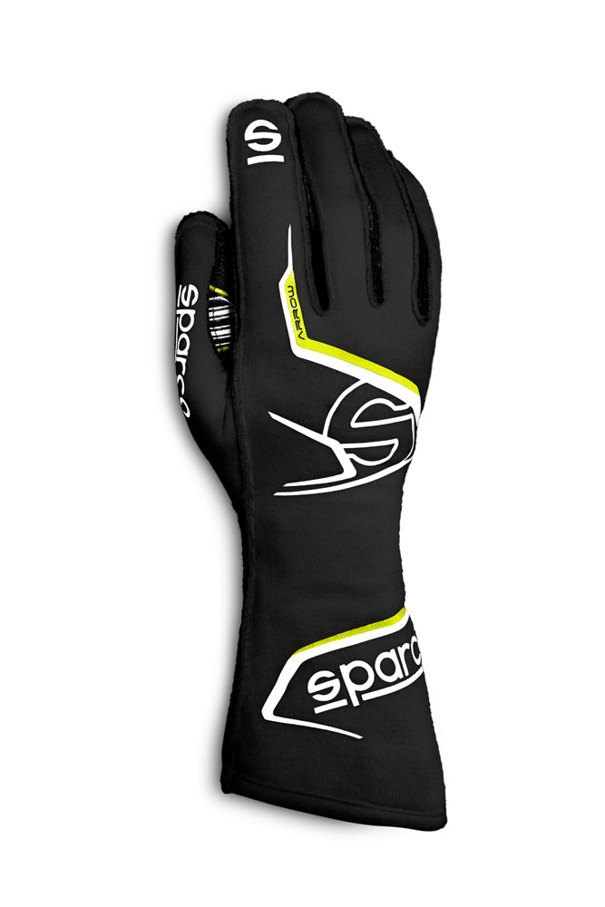 SPARCO 00255712NRGF ARROW 2020 Kart gloves, black/yellow, size 12 Photo-1 