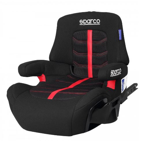 SPARCO 01921IRS SK900I Child booster seat (22-36 kg) ECE R44/04 ISOFIX, black/red Photo-1 
